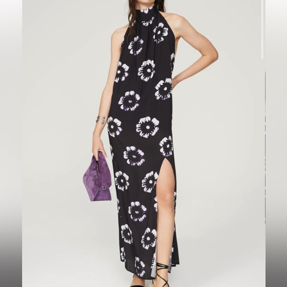 Busayo size small floral halter dress